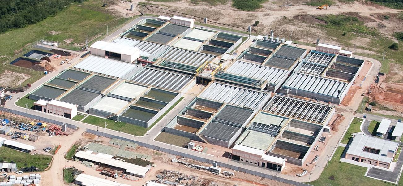 Planta de tratamientos de Serraría, Brasil